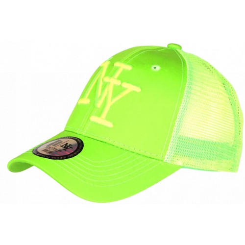 Casquette filet vert - casquette, fluo