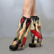 Faux Fox Fourrure Femme