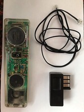 Telephone vintage années 80 transparent - Plexiphone DAPY - en état de marche