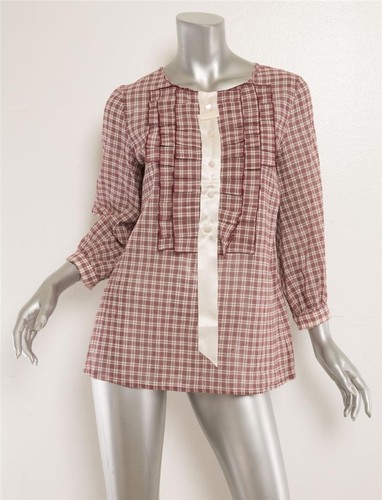 Marc jacobs bordeaux plaid - marc,