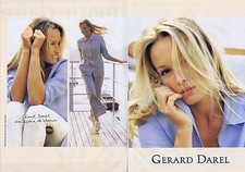 PUBLICITE ADVERTISING 045 1994 GERARD DAREL avec Estelle HALLYDAY