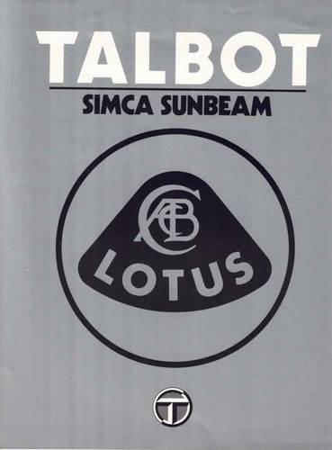 Catalogue brochure talbot - catalogue,