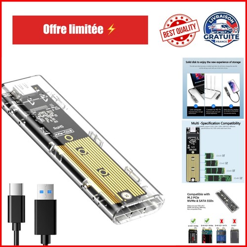Boîtier ssd nvme - ssd, 3.1