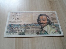 France: billet 10 francs