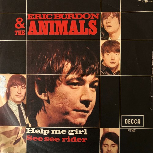 Animals help girl - girl, 7"