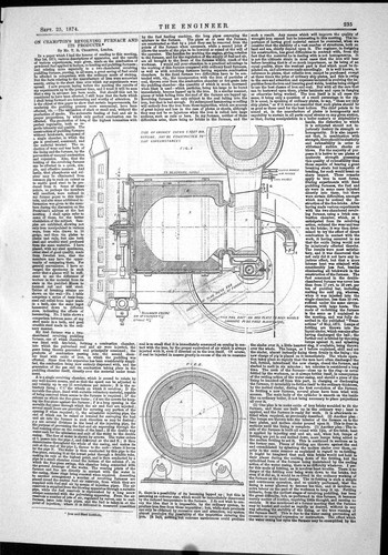 Antique old print 1874 - antique,