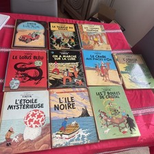 Lot 10 Anciennes Bd Tintin