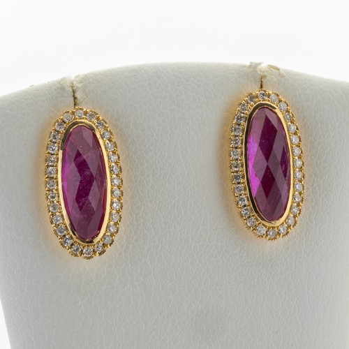 Stud earrings made 585 - earrings, +