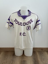 Maillot Foot Porte Toulouse Fc TFC Vintage Ancien Années 80/90