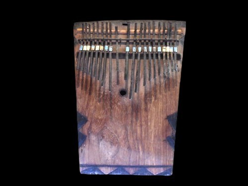 Beautiful old kalimba - old,