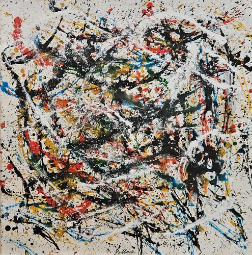 Peinture huile sur toile - à,