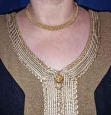 Somptueux Collier ras-du-cou