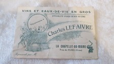RARE carte étiquette de