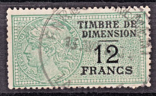 Timbre france fiscal - fiscal, 1933