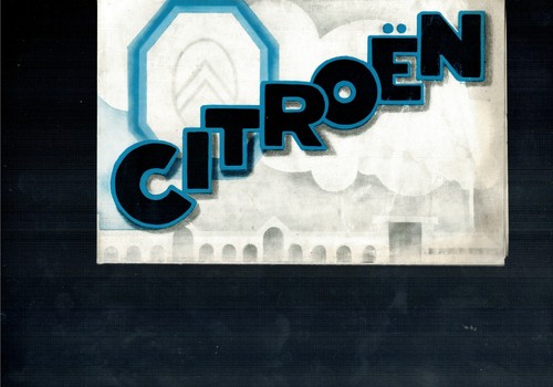 Depliant citroen - citroen, b