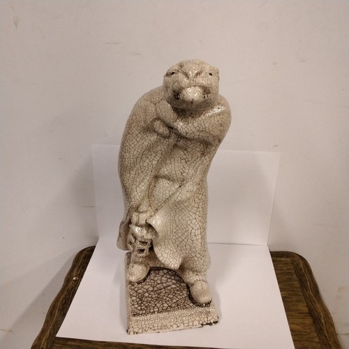 Guépard faience desvres - faience,
