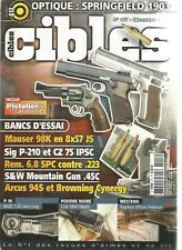 CIBLES N°417 MGD 7.65 mm LONG / COLT 1860 UBERTI / TRAPDOOR OFFICIER REDERSOLI