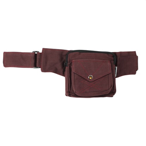 Sac ceinture jim bordeaux - ceinture,