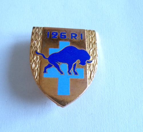 Insigne militaire 126 - insigne, 126°