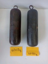 PAIRE POIDS HORLOGE COMTOISE /