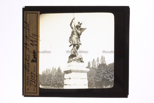 Statue saint michel plaque - saint, de
