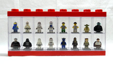 LEGO VITRINE ROUGE POUR FIGURINES JOUET MINIFIGURES 16 CASES PRESENTOIR 40660001