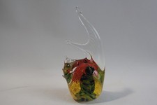 Poisson ange verre d'art
