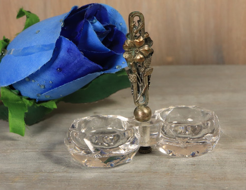 Petit saleron double cristal - saleron,