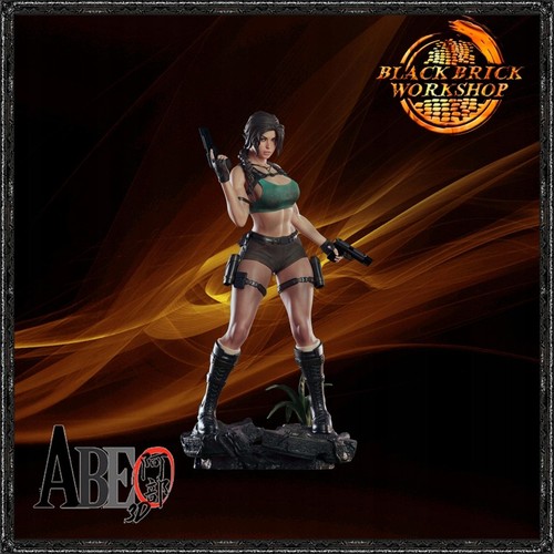 Lara croft unpainted - croft,
