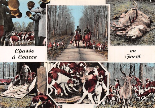 Chasse courre en foret - en,