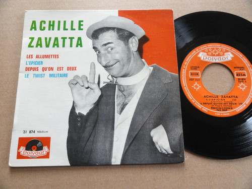 Disque 45t achille zavatta - 45t, "