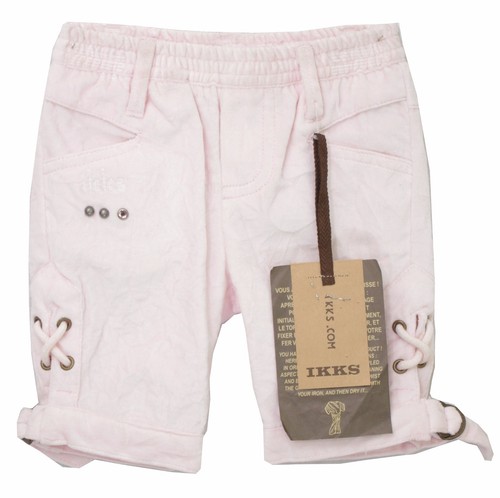 Pantacourt rose poudré bébé