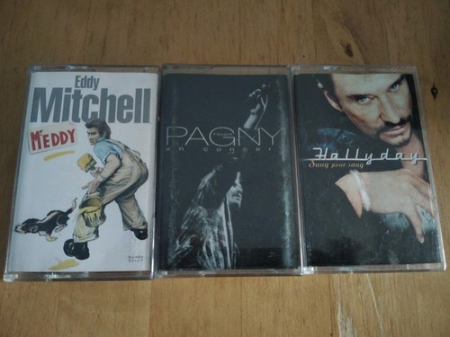 Hallyday pagny mitchell lot - hallyday,,
