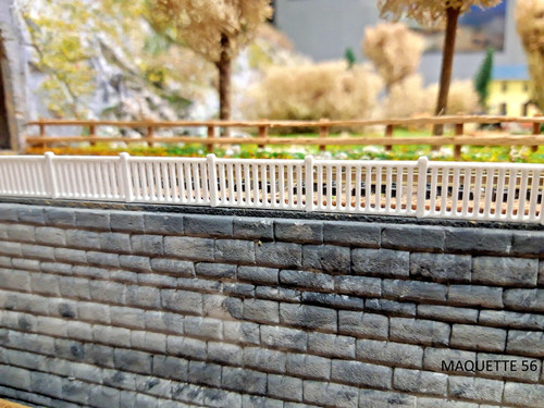 Barrière jardin long m - jardin,