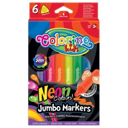 Pisaki kolorów jumbo - 6,