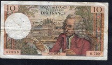 Un billet de 10 Francs