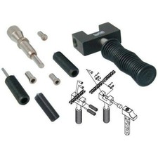 Courte Chaîne Et Riveteuse Moto Etapes 415, 420, 428, 520, 525, 530