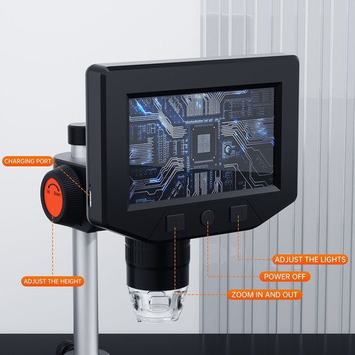 Microscope usb convivial - usb, avec