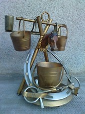 service bureau ? fumeur ? laiton régule style bronze de vienne cheval equestre 