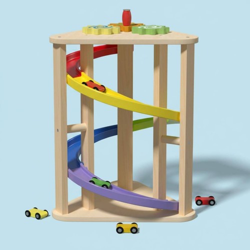 Tour piste spirale - tour, en