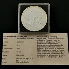 MEDAILLE 2009 40mm 32g CHARLES