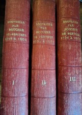Préhistoire Jacques BOUCHER DE PERTES 1863 Sous Dix ROIS-3 Tomes 