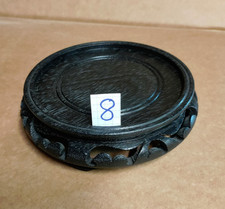 1 socle / stand rond en bois