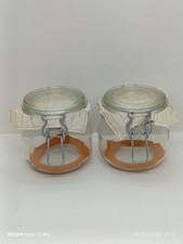 LOT DE 2 BOCAUX VIDES EN VERRE "LE PARFAIT" Neufs POUR FOIE GRAS, TERRINE...