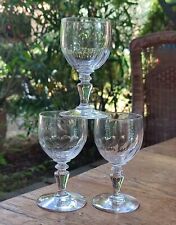 3 ANCIENS VERRES À PORTO