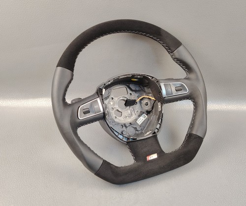 Volant cuir suédé - volant,