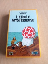 CASSETTE VIDEO VHS DESSIN ANIME TINTIN l etoile mysterieuse  herge  citel
