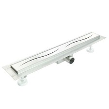 CANIVEAU DE DOUCHE ACIER INOX ITALIENNE SIPHON 50 60 70 80 90 100 110 120