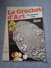 crochet  d'art "N° 105" les napperons super