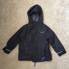 Veste noire à capuche Gelert